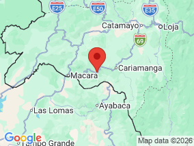 Map of Site Report: Reserva Utuana, Ecuador